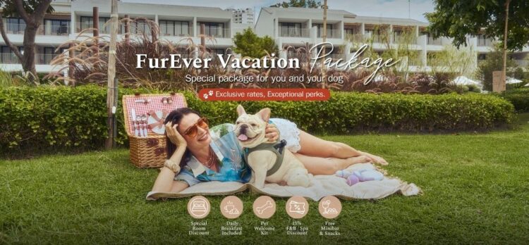 Dog friendly hotel Hua Hin VALA Hua Hin Furever Vacation Package beachfront